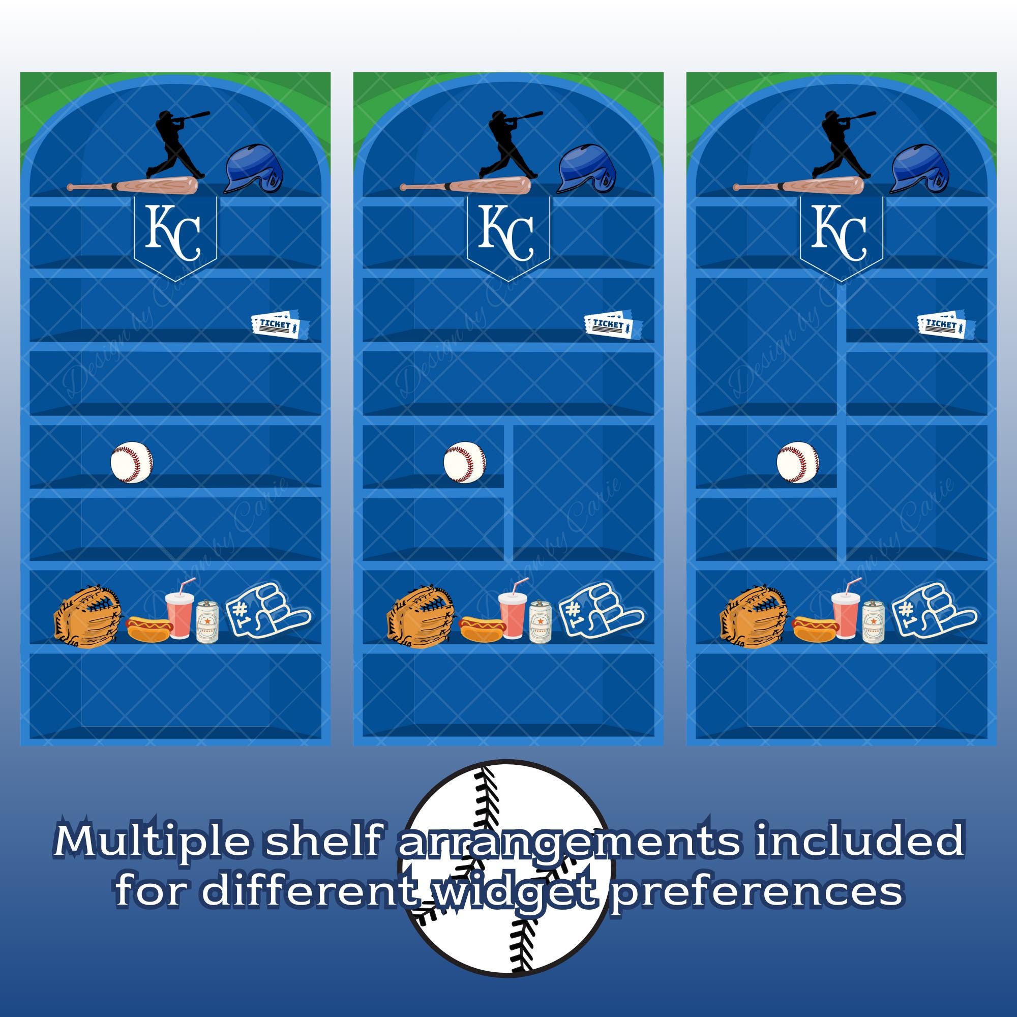 Kansas City Royals iPhone Bookshelf Backgrounds and Matching Lockscreen - Thumbnail 3