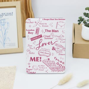 LOVE Swift 2024 KPW6 Kindle 6&quot; Paperwhite 6.8&quot; 7&quot; 10th 11th 12th  Case, Personalized Kindle Colorsoft,Kindle basic, Paperwhite cover