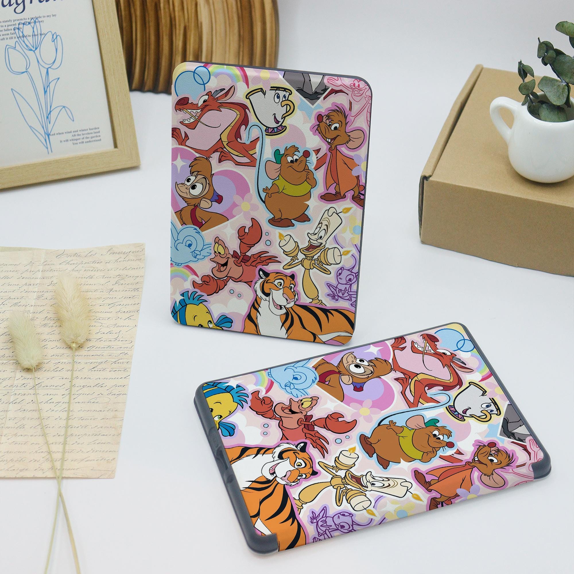 Cartoon Collage 2024 KPW6 Kindle 6" Paperwhite 6.8" 7" 10th 11th 12th ...