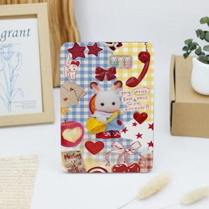 Cute Rabbit doll 2024 KPW6 Kindle 6&quot; Paperwhite 6.8&quot; 7&quot; 10th 11th 12th  Case, Personalized Kindle Colorsoft,Kindle basic, Paperwhite cover