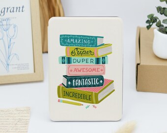 Book Stack 2024 KPW6 Kindle 6" Paperwhite 6.8" 7" 10th 11th 12th  Case, Personalized Kindle Colorsoft Kindle basic Paperwhite cover