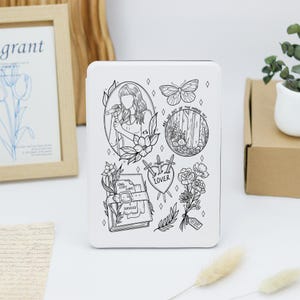 Singer 2024 KPW6 Kindle 6&quot; Paperwhite 6.8&quot; 7&quot; 10th 11th 12th  Case, Personalized Kindle Colorsoft,Kindle basic, Paperwhite cover