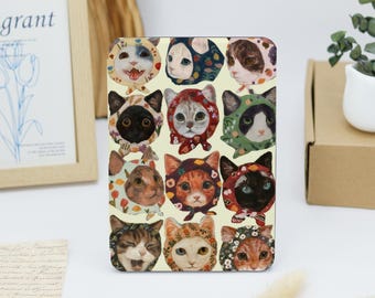 The Cat with the Turban 2024 KPW6 Kindle 6&quot; Paperwhite 6.8&quot; 7&quot; 10th 11th 12th  Case, Personalized Kindle Colorsoft basic Paperwhite cover