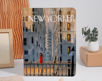 New Yorker iPad Hülle, iPad 10 10.9" 2022, iPad Air 2026 , iPad Pro 2024 2025, iPad mini 6 Case, iPad Cover,Book & Flip