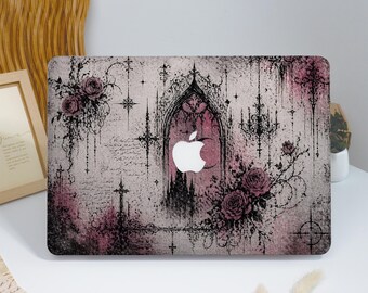 Gothic Cathedral Hard Matte MacBook Case, MacBook Neo A18 2026, Pro 13/14/15/16 ,Air 11/13/15 2025, Ret 13/15 Frosted Surface Protect Cover