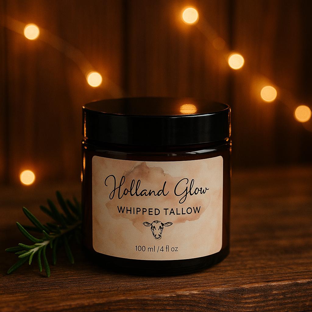 Organic Dutch 100% grass-fed whipped Tallow from Dutch cows - Organisch grasgevoerde tallow van Nederlandse koeien