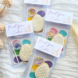 Easter Cookie Painting Kit, DIY Party Favor