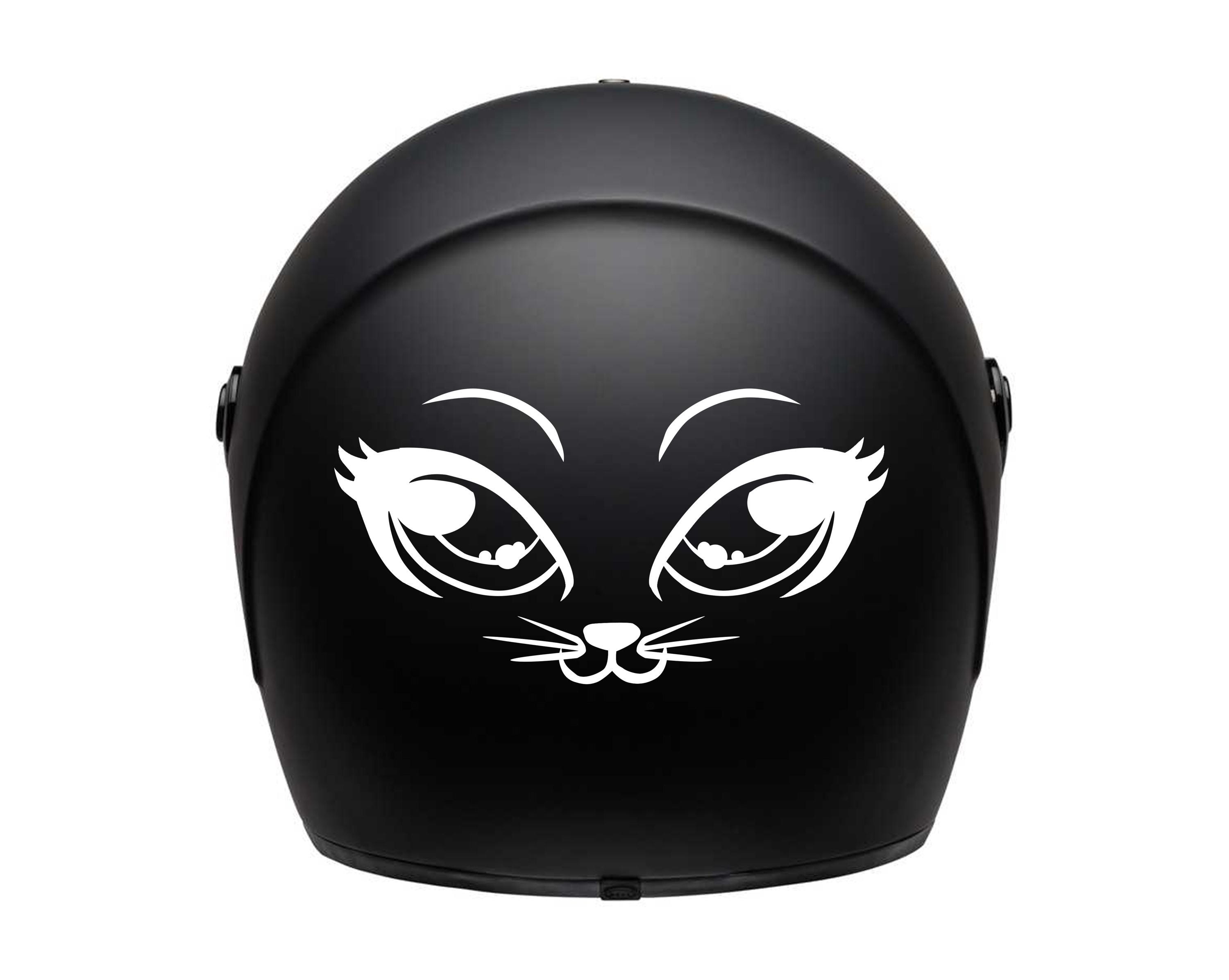 Sticker Helm Motorcycle Helmet Sticker / Decal / Waterproof Vinyl Decor / Moto ...