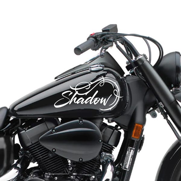 Motorrad-Tank Aufkleber / Aufkleber 2 Stück / Moto Gas Tank Stickers / Schatten