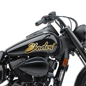 Motorcycle Tank Decal / Sticker 2pcs / Moto Gas Tank Stickers / shadow