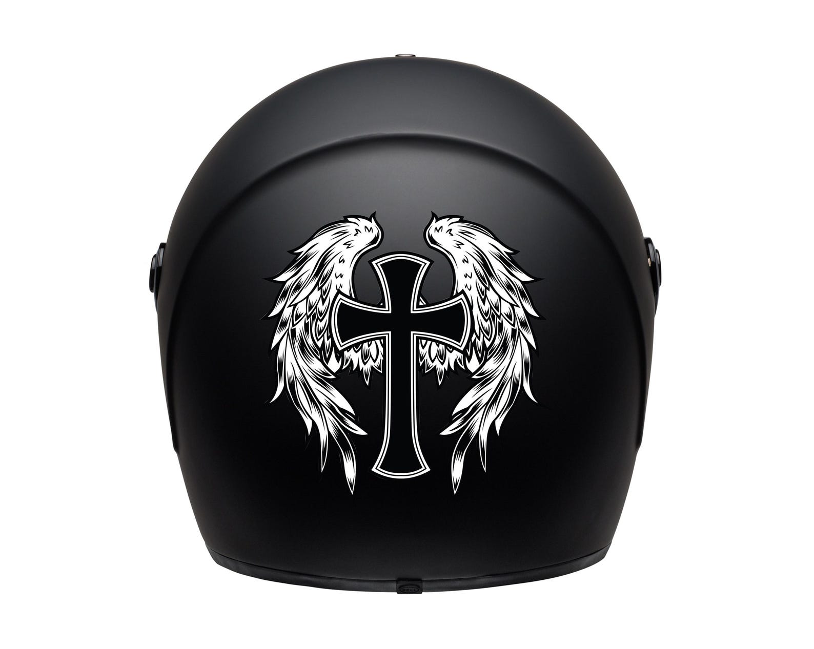 Sticker Helm Motorcycle Helmet Sticker / Decal / Waterproof Vinyl Decor / Moto ...