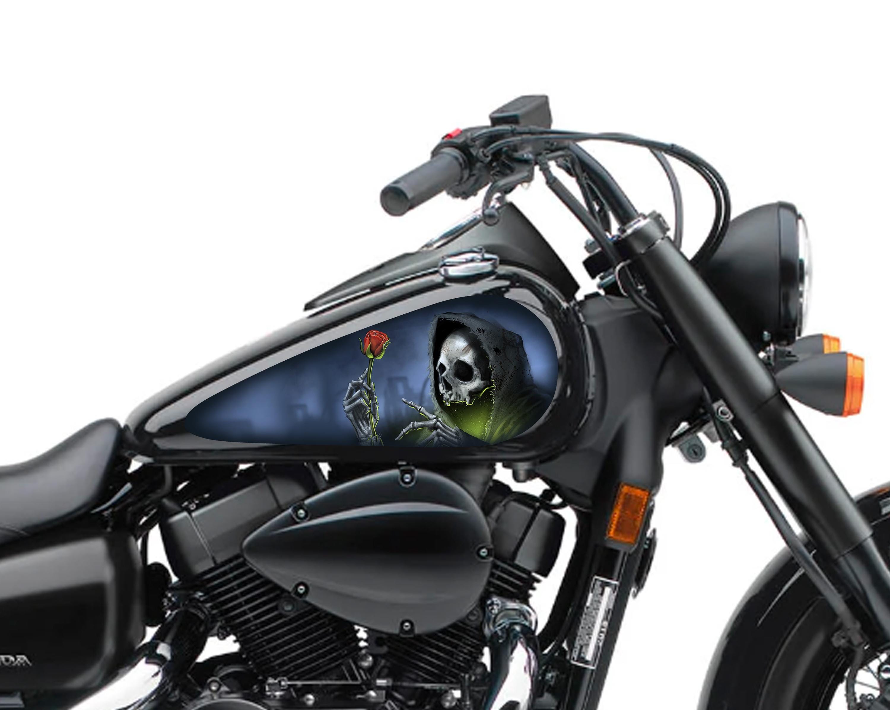 Motorcycle Tank Decal / Sticker 2pcs / Moto Gas Tank Stickers