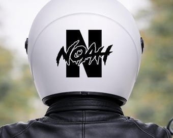 Custom name Motorcycle helmet sticker / decal / waterproof vinyl decor / moto sticker / personalized