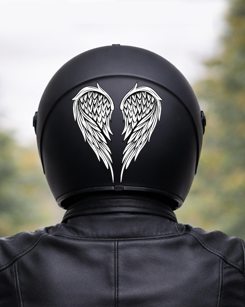 Motorcycle Helmet Sticker / Decal / Waterproof Vinyl Decor / Moto ...