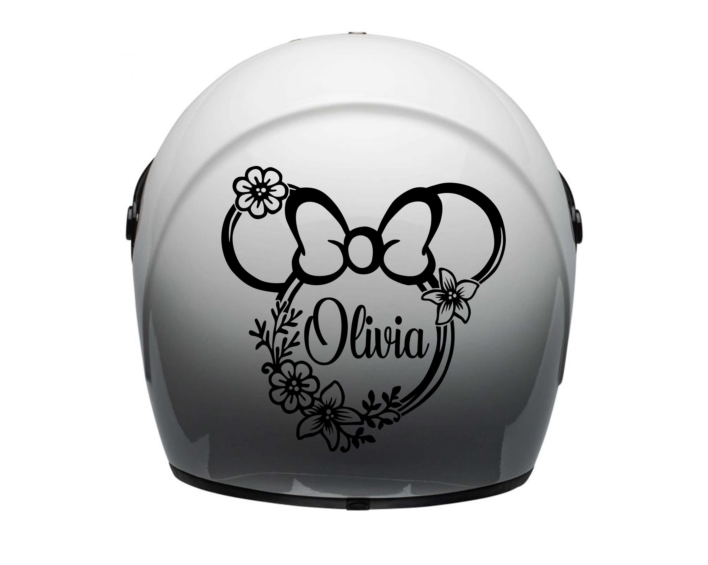 Custom Name Motorcycle Helmet Sticker / Decal / Waterproof Vinyl Decor ...