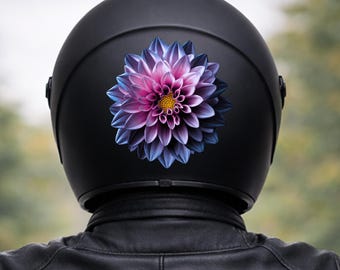 バイクヘルメットステッカー/デカール/防水ビニール装飾/モトステッカー/花/