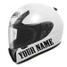 Custom Name Motorcycle Helmet Sticker / Decal / Waterproof Vinyl Decor ...