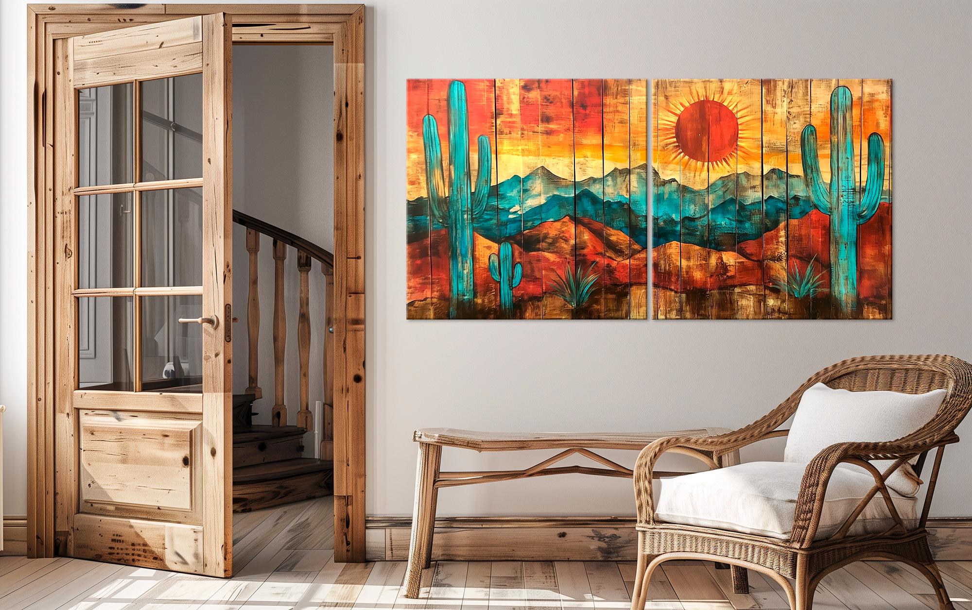 Saguaro Cactus Canvas Print: Arizona Desert Wall Art - Etsy