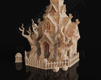 Haunted House Dice Tower