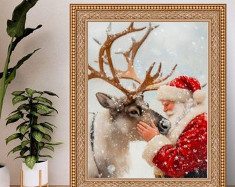 cupid reindeer clipart