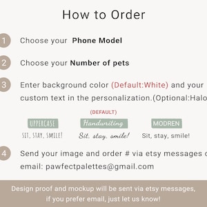 Custom Pet Photo Phone Case: Personalized Dog Cat Portrait image 9