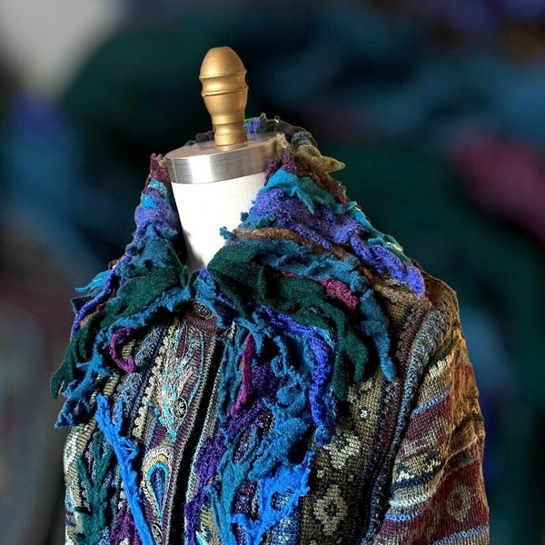 Wearable Art Jacket Etsy