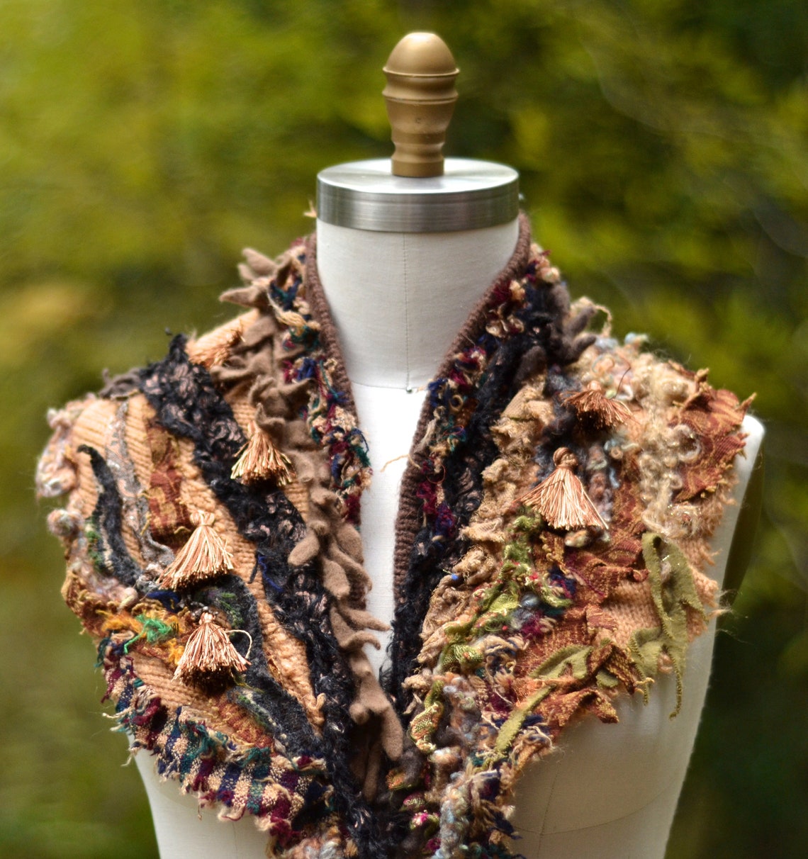 tattered shawl