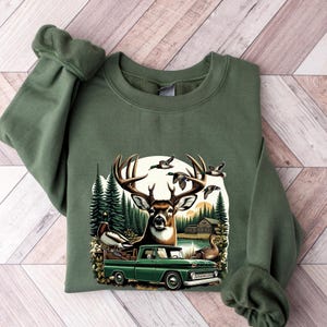 Enten Bucks and Trucks Shirt: Lustiges Jagd-T-Shirt für Männer, Freunde Geschenk