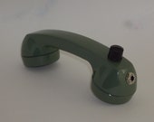 Circuit Bent Vintage Modified Telephone Microphone w Filter Knob-Military Lo Fi Mic