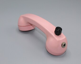 Circuit Bent Vintage (1962) RARE Pink Telephone Microphone w/ Filter Control-Lo Fi Effects Mic