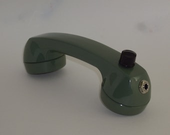 Circuit Bent Vintage New Old Stock Modified Telephone Microphone w/Filter Knob-Military Lo Fi Effects Phone Mic by Statikstramentz