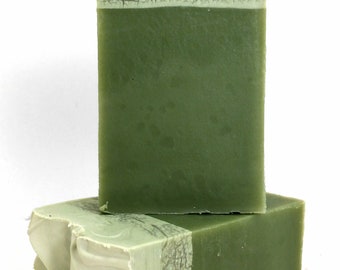 Natural Handmade Soap Lime/Spearmint Essential Oil