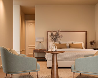 Escena 3D de interior moderno / Render fotorrealista / Archivo Archviz para 3ds Max