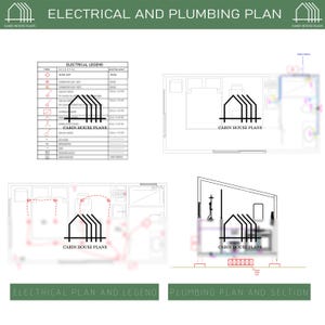 Tiny House Plans 10 x 20, Cabin House Plans, Small House Plans, Tiny Cabin DIY Plans, Cottage House Adu Plans, Prefab Tiny Home Plans image 10