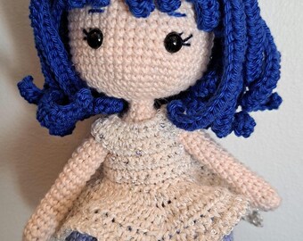 Amigurumi Queen of the Fairies-Puppe