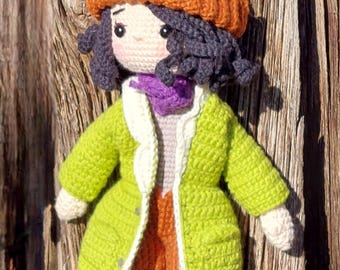 Handgemachte Amigurumi Puppe aus Baumwollgarn