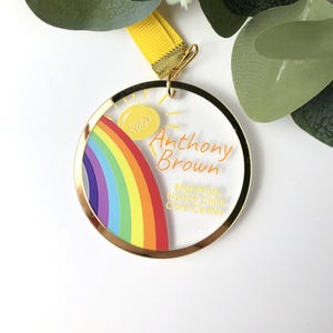 Acrylic medal, Custom medal design, Clear acrylic medal award, Appreciation gift, Personalized medals with logo, Set of medals