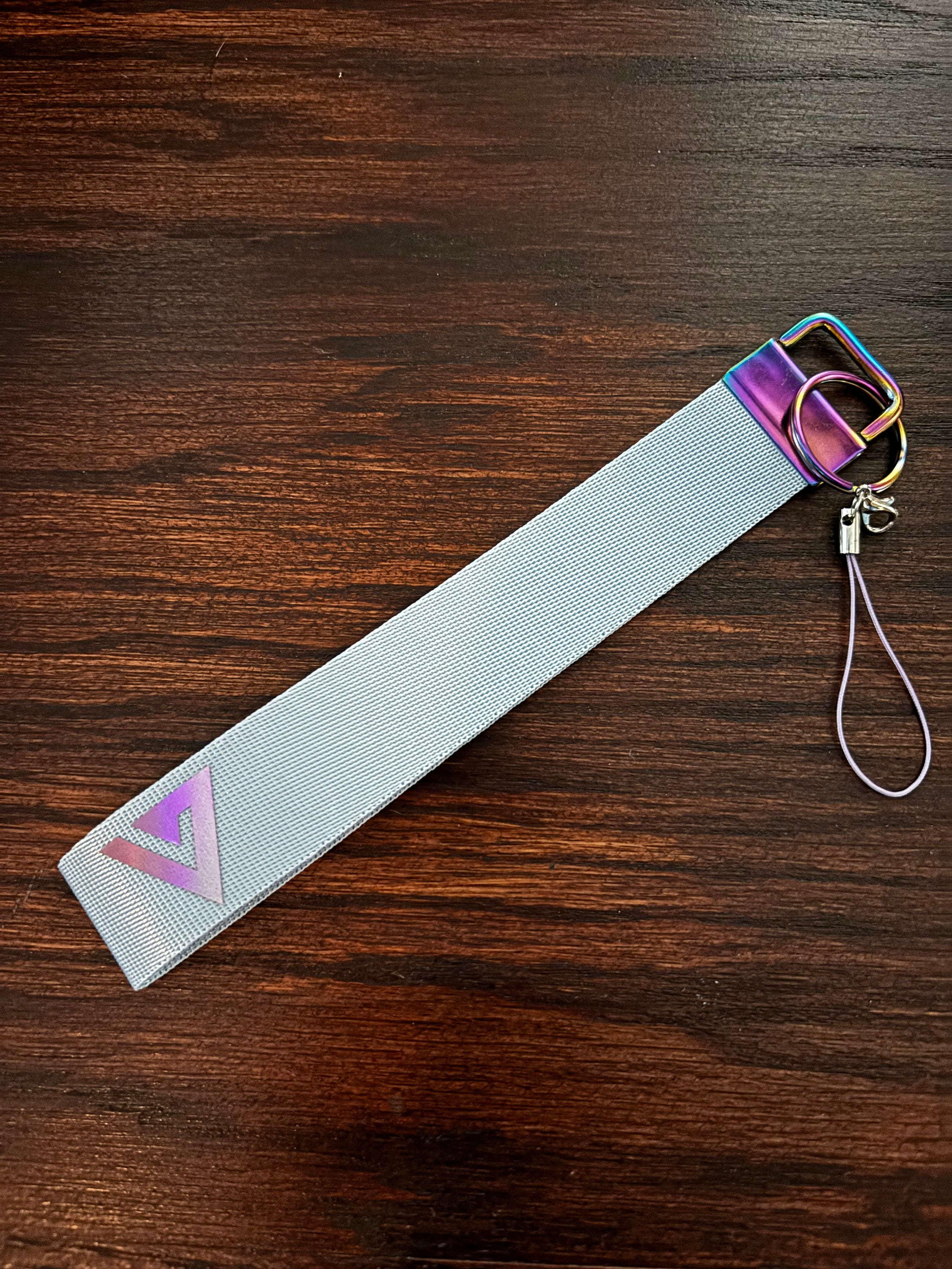 K-pop Light Stick Wristlet Lanyard - Seventeen - Light Blue