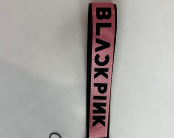 K-pop Light Stick Wristlet Lanyard - Black Pink- Double Layered - Etsy