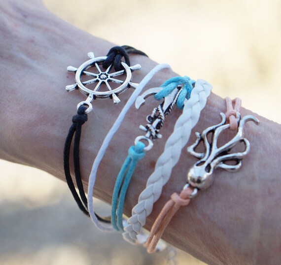 aere アエレanchor motif bracelet