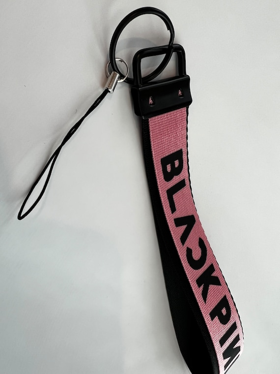 K-pop Light Stick Wristlet Lanyard - Black Pink- Double Layered - Etsy
