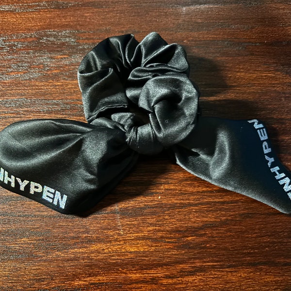 K-Pop short Black Hair Scrunchie - Enhypen