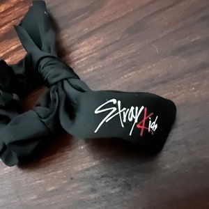 K-Pop short Black Hair Scrunchie - Stray Kids