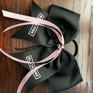 K-Pop Black and Pink Hair Bow - BlackPink