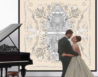 Square Chuppah Canopy – A Sacred & Versatile Heirloom