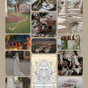 Tree of Life Wedding Chuppah Canopy – Crafted with Love Hand-Illustrated Organic Natural Fabric image 16
