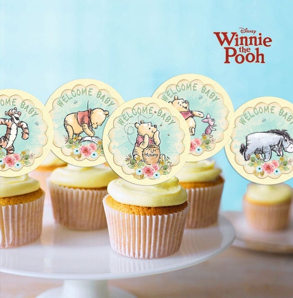 Classic Winnie the Pooh Cake Toppers Winnie the Pooh Birthday 