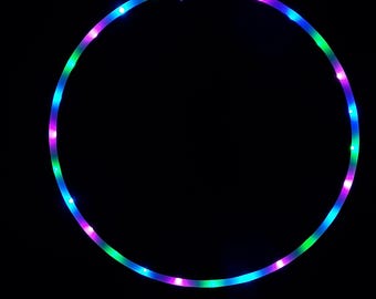 Aro de hula hula LED - Unicornio