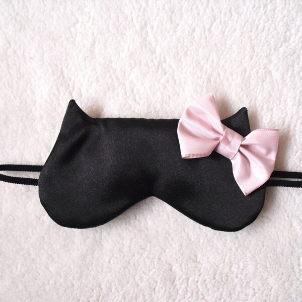 Big Bow Cat Sleep Eye Mask