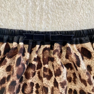 Leopard Chiffon Black Lace Boxer/style KUROHYO made to order image 5